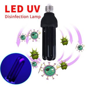 Ozone/Aucun E27 Ultraviolet lumière UV Tube 15W UVC Ampoule désinfection Lampe de stérilisation Acariens Lumières Germicide Lampe Ampoule LED Lumière 