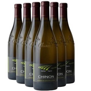 VIN BLANC Chinon Vieilles Vignes Blanc 2020 - Lot de 6x75cl 
