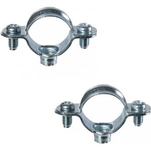 Colliers de fixation de tubes de serrage avec insert en caoutchouc