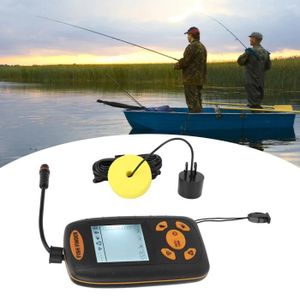 OUTILLAGE PÊCHE PAR - détecteur de profondeur de poisson Portable Détecteur de Poisson Portable 100 M avec écran LCD, Capteur jardin detecteur