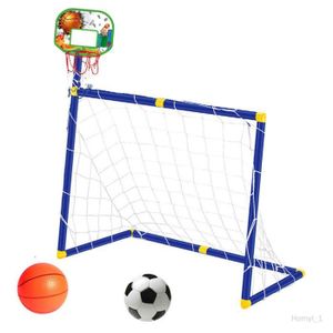 PANIER DE BASKET-BALL Panier de basket-ball pliable avec but de Football