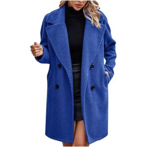 Manteau femme bleu canard Cdiscount