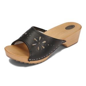 Sabot talon haut hotsell bois