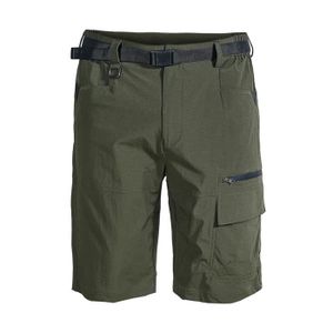 KEFITEVD Shorts de Randonnée 3/4 à Séchage Rapide pour Hommes Shorts Légers d'été Pantalons Courts de Randonnée en Plein Air 