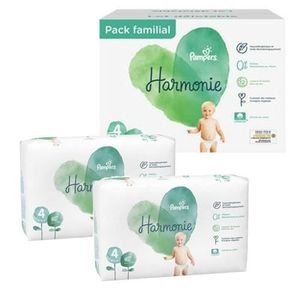 Pampers Harmonie, taille 3, 126 couches