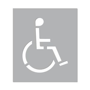POCHOIR Pochoir Handicapé W0110700 x 800 mm 700 x 800 mm