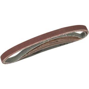 Lot de 20 bandes abrasives en oxyde de zirconium pour finition en alliage d/'aluminium et acier inoxydable 13 x 457 mm 120 g