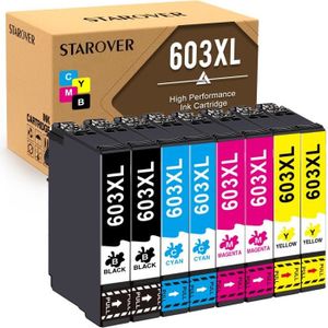 Set de Cartouches Epson 603XL Compatibles-Starink