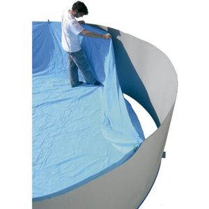 COQUE - LINER Liner pour Piscine circulaire en PVC TOI - 350x120cm - Protection anti-UV - Bleu