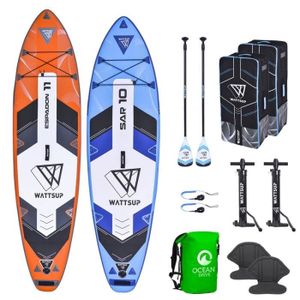 STAND UP PADDLE Pack Paddle WATTSUP - SAR 10' & ESPADON 11' - Gonf