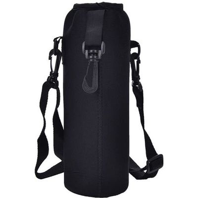Housse Isotherme Pour Bouteille – Porte-bouteille Bandoulière Ajustable, Néoprène, Anti-choc – Sport, Rando, Vélo, Camping