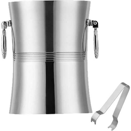 Seau à Champagne Couzon - Inox 18/10 - Rafraîchisseur à Glaçons - Occasion France