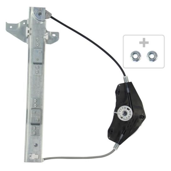 Lot De 2 Mécanismes Lève-vitre électrique Arrière Pour Peugeot 407 2004-2011 - Sans Moteur - Partsline
