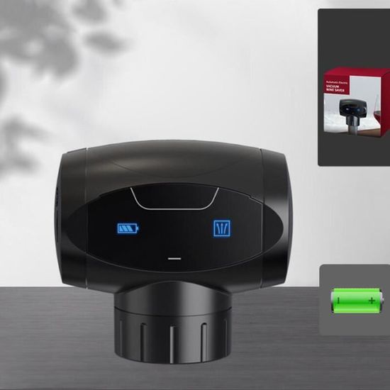 Rebrilliant Ensemble De Conservateur De Vin Haut De Gamme Lucy-Jordan - Bouchons De Bouteilles +garde+le+vin+rouge+et+blanc+frais+jusqu'à+14+jours+ +ensemble Cadeau+idéal+pour+tout+amateur+de+vin