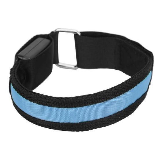 Bracelets Lumineux Réfléchissants - Lot De 2 - Rechargeables, Réglables - Pour Course, Vélo, Sécurité Nocturne - Vert