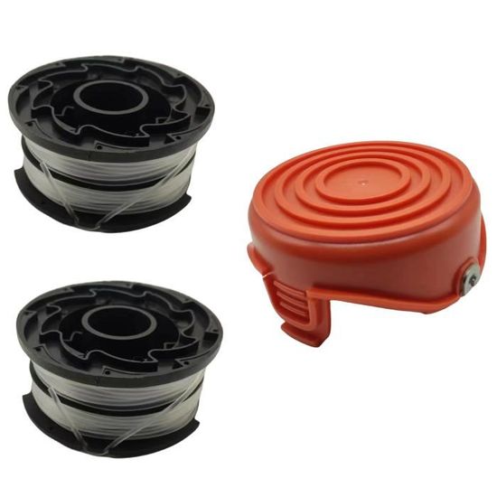 Ersatzspulen Für Black+Decker Unkrautfresser GH710, GH700, GH750 – 4 Stück, Automatischer Fadenwechsel