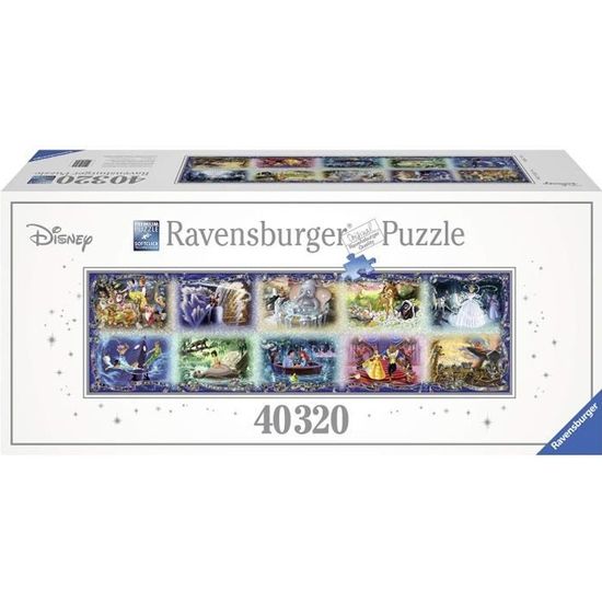Puzzle Ravensburger - Moments Disney - 40000 pièces - Adulte - Dessins animés et BD
