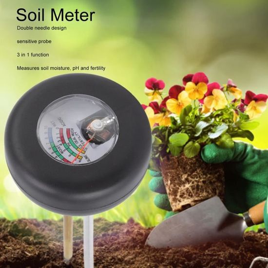 ELECTRICITE -MULTIMETRE, 4 In 1--Testeur De PH Et'humidité Du Sol, Outil De Test De La