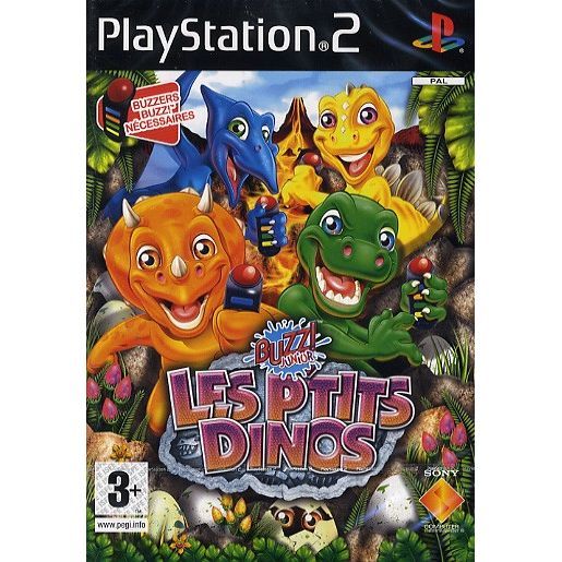 BUZZ JUNIOR LES P'TITS DINOS / JEU CONSOLE PS2