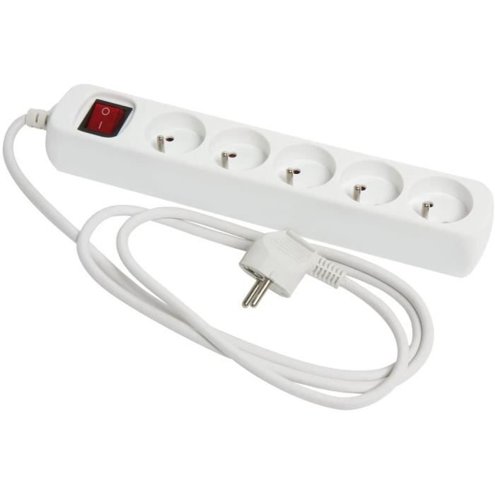 Multiprise electrique prise multiple bloc multiprise rallonge electrique 705960 rallonge