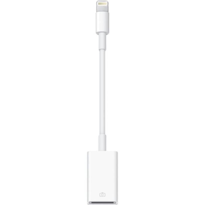 Apple MD821ZM/A Lightning vers USB Camera Adaptateur