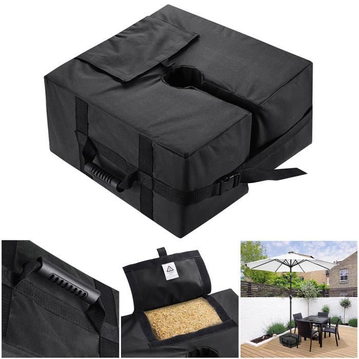 sac de sable pour parapluie d'extérieur pied de parasol Carré