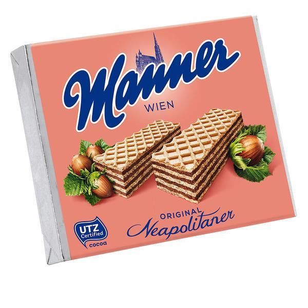 Manner Original Neapolitaner gaufres 12 x 75g