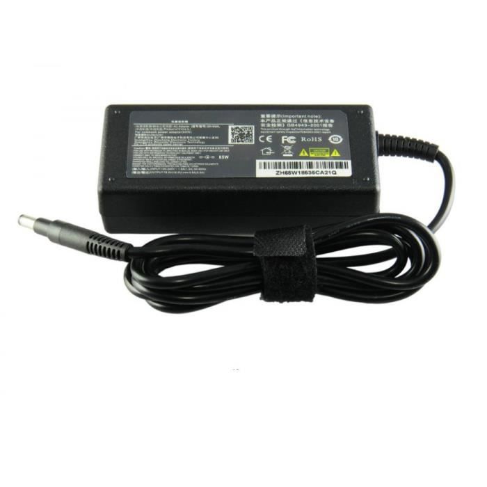 19.5 V 3.33a 65 W Laptop Ac Power Adapter Chargeur Pour Ordinateur Portable Hp Hp Pavilion Sleekbook 14 15 Pour Envy 4 6 Série De