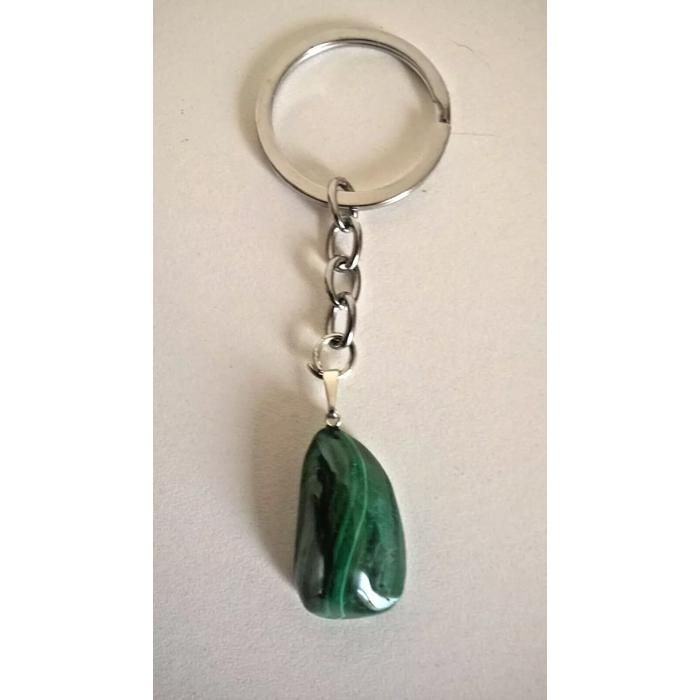 MALACHITE PIERRE NATURELLE PENDENTIF COLLIER