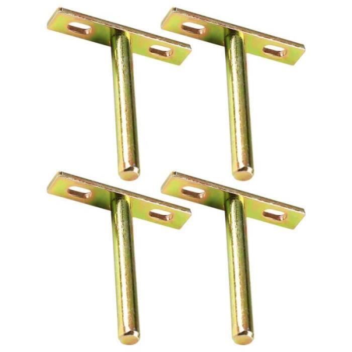 4pcs support de déflecteur de cadre de palier de charge durable pour intérieur RACK DE RANGEMENT - RACK A EXERCICE - SUPPORT