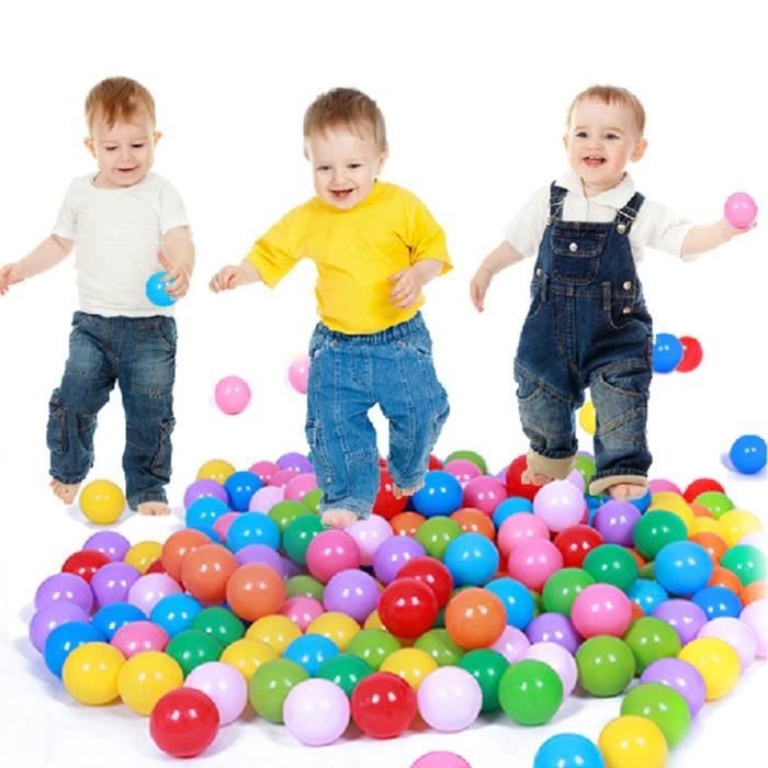 JERSEY doux bébé enfants BALL PIT avec 200 boules Cadeau