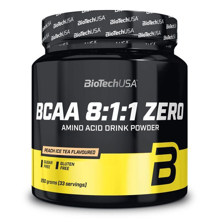 BCAA 8:1:1 ZERO BIOTECH USA Ice Tea Peach