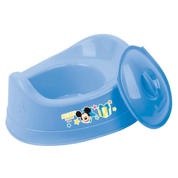 DISNEY Mickey Mouse Pot d'apprentissage - Pour bébé - Bleu