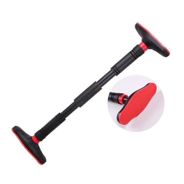 Barre De Traction De Porte Sans Vis Gym Fitness Largeur De 100 à 150 CM Grand Tapis Antidérapant Barre En Acier Robuste