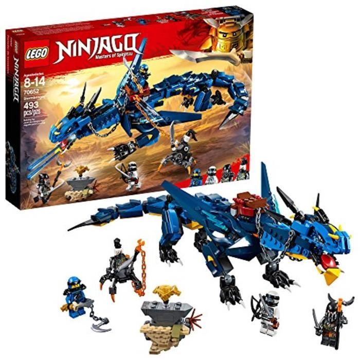 Jeu D'Assemblage LEGO RQJ6P ninjago storm bringer 70652 kit de construction (493 pièces), multicolore