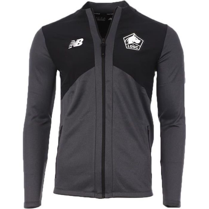 LOSC Veste de Présentation Noire Homme New Balance