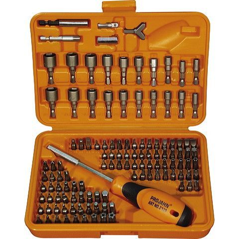 Coffret embout de sécurité 1/4 122 pièces