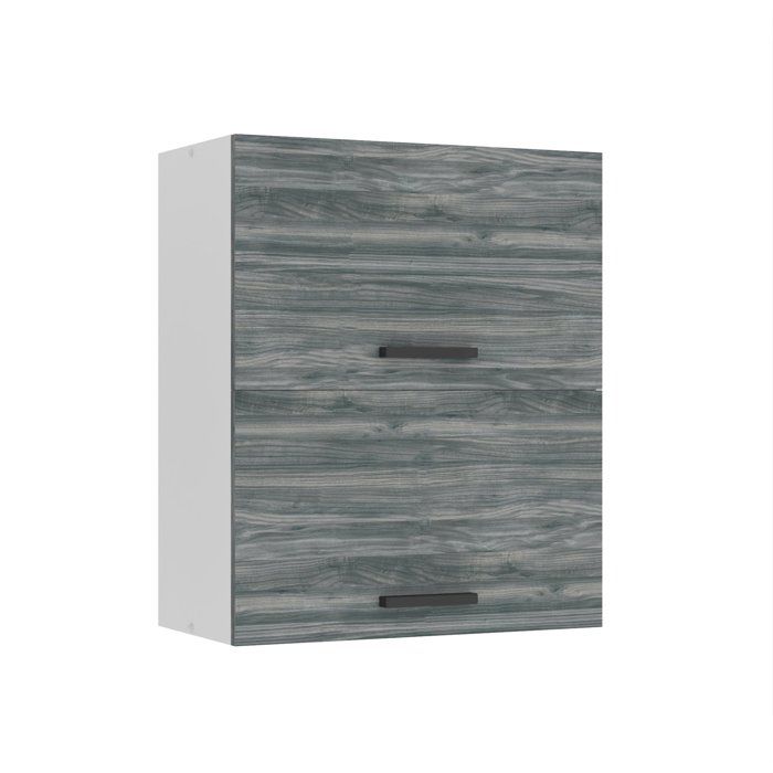 Meuble Haut Cuisine - BELINI - SGP2-60 - 2 Portes - Chêne Glamour - 72 cm de Hauteur