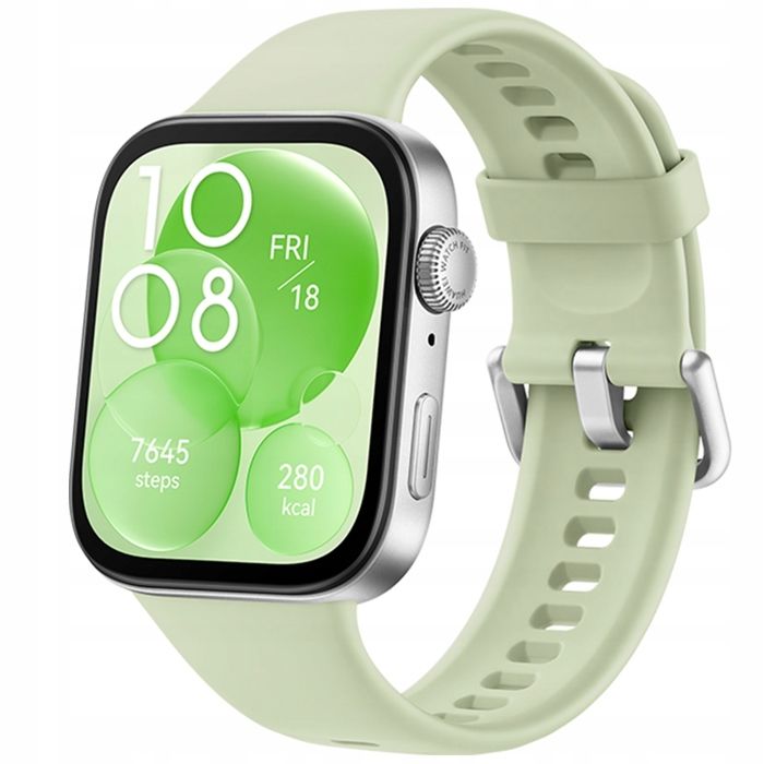 Montre Intelligente - HUAWEI - Watch Fit 3 - Écran AMOLED 1 82 - Bluetooth - GPS