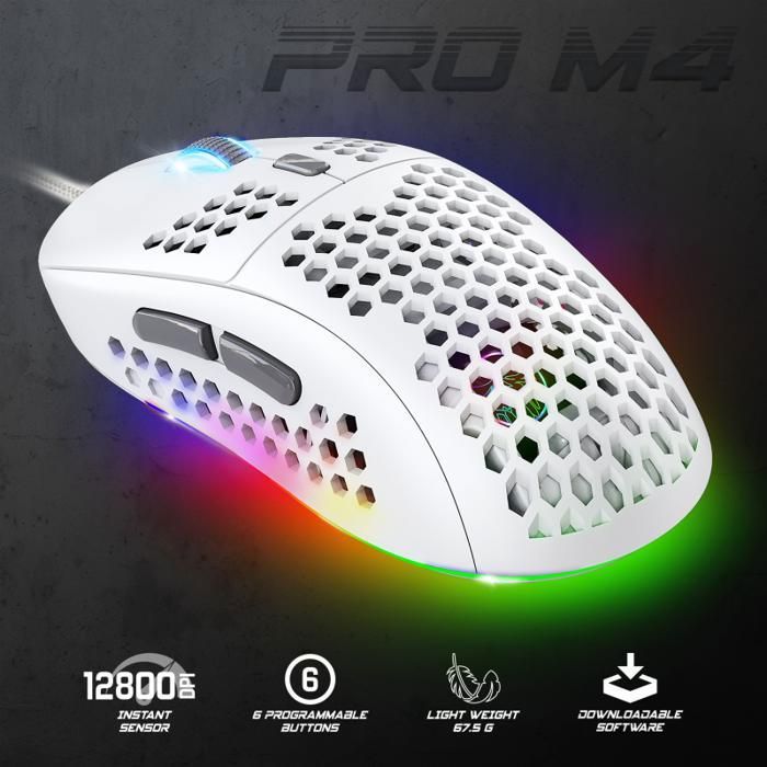 SOURIS PRO-M4 ARTIC