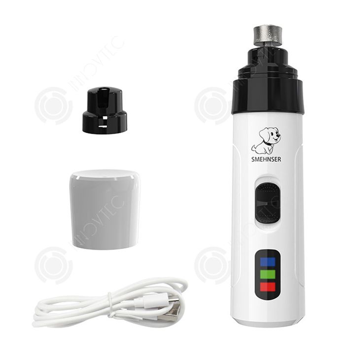 Comparer les prix de INN Lime à ongles pour chien Lime Ongle Griffes Chien Electrique Silencieux Lime Griffe Chien Electrique Sécurité Coupe Griffe