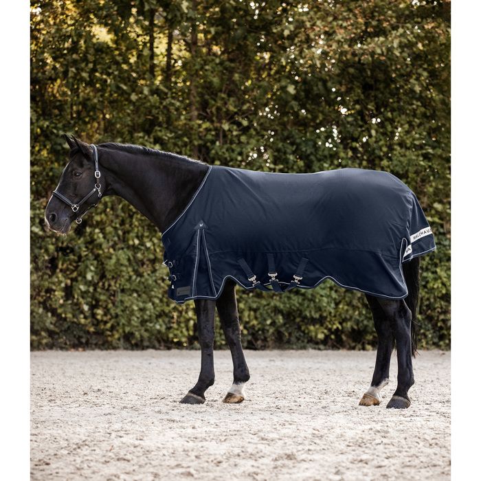 Meilleurs prix pour Couverture dextérieur pour cheval Waldhausen Scandic 100g - Bleu - 145 cm