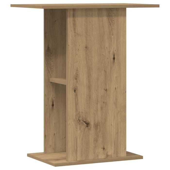 Support pour aquarium chêne artisanal 36x605x725 cm--Mothinessto5802