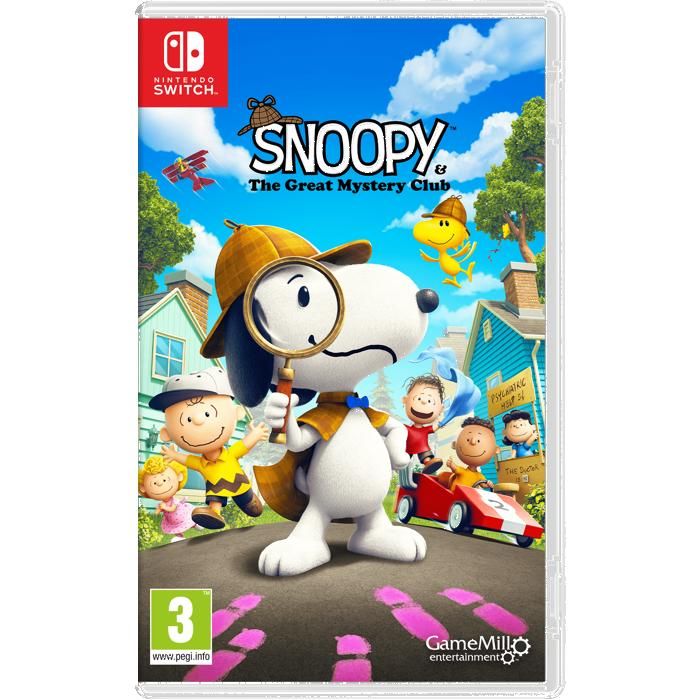 Snoopy & The Great Mystery Club Nintendo Switch