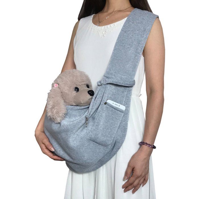 Comparer les prix de Sac à dos pour chien jusquà 15 kg - Sac de transport pour chien - Harnais pour chien avec sangle ouverte réglable - Convient aux