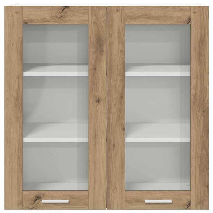Moderne Placard suspendue SWEETY Armoire murale cuisine Riga Chêne artisanal 80x31x80 cm BB1583