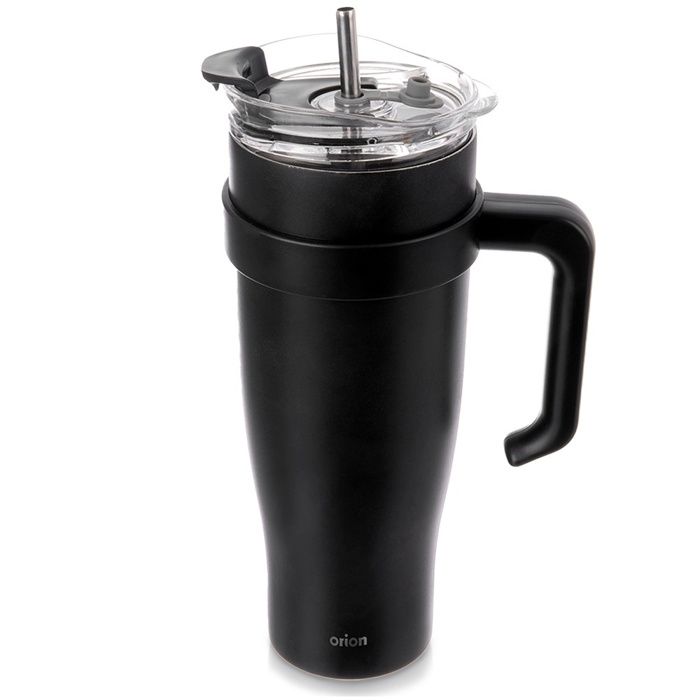 Tasse thermique en acier - ORION - TERMO - 1 2 l - Noir - Double paroi (isolation sous vide) Tasse thermique en acier - ORION - TERMO - 1 2 l - Noir - Double paroi (isolation sous vide)