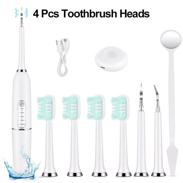 Nettoyeur De Dents électrique SODIAL - Appareil De Blanchiment Et Détartrage à La Maison