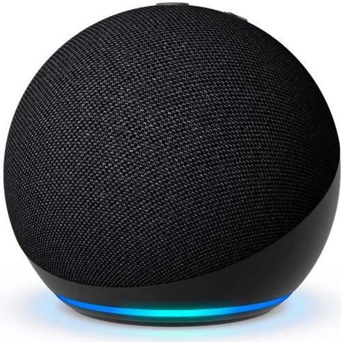 Alexa Echo Dot (5e génération, modèle 2022) - Enceinte Bluetooth connectée avec Alexa - Anthracite