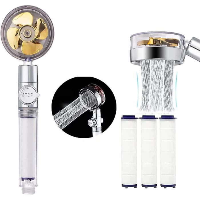 SAVEWATER POWER- VENTEO - PACK douchette 5 recharges filtres
